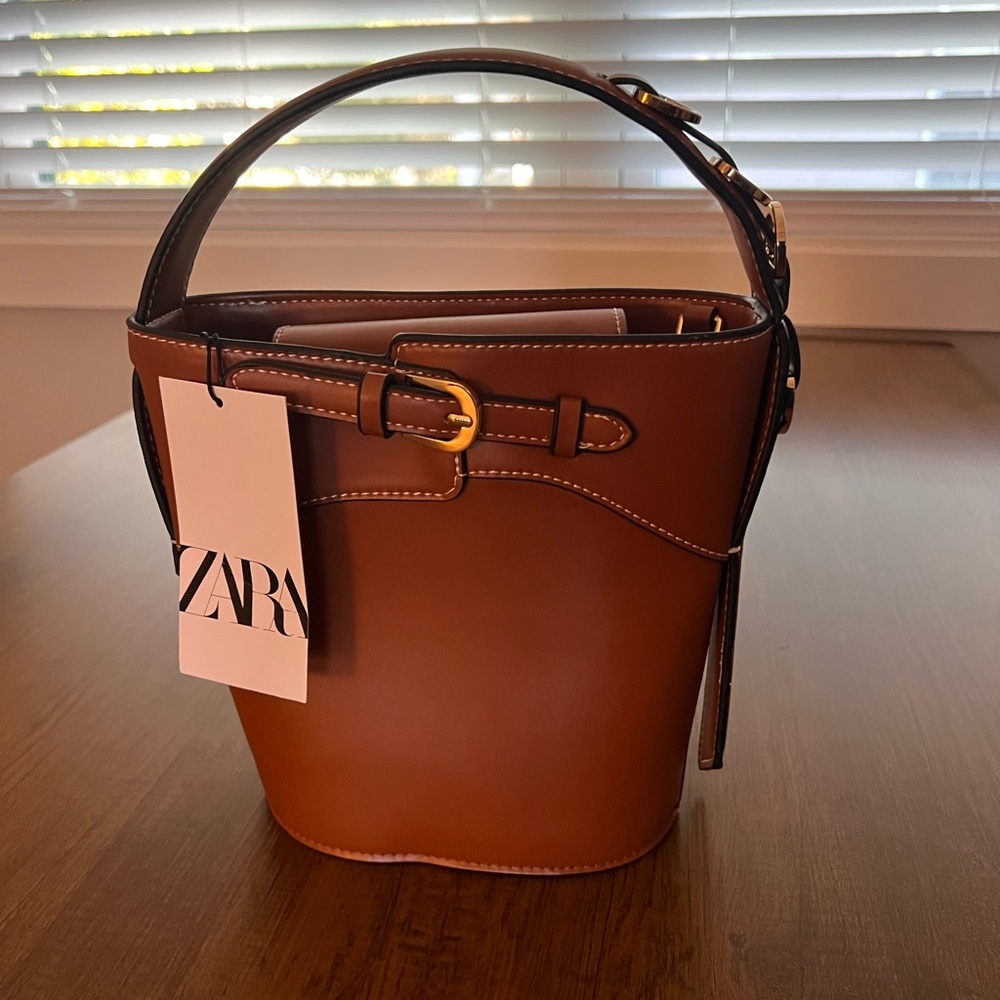 Zara Bucket Bag w/ Buckle